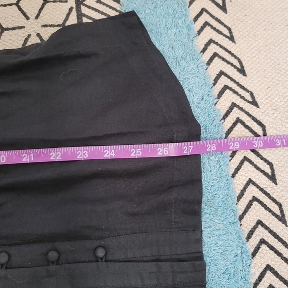 BEBE SHEER LONG SLEEVE BLACK SHIRT, SZ MEDIUM - Picture 10 of 10